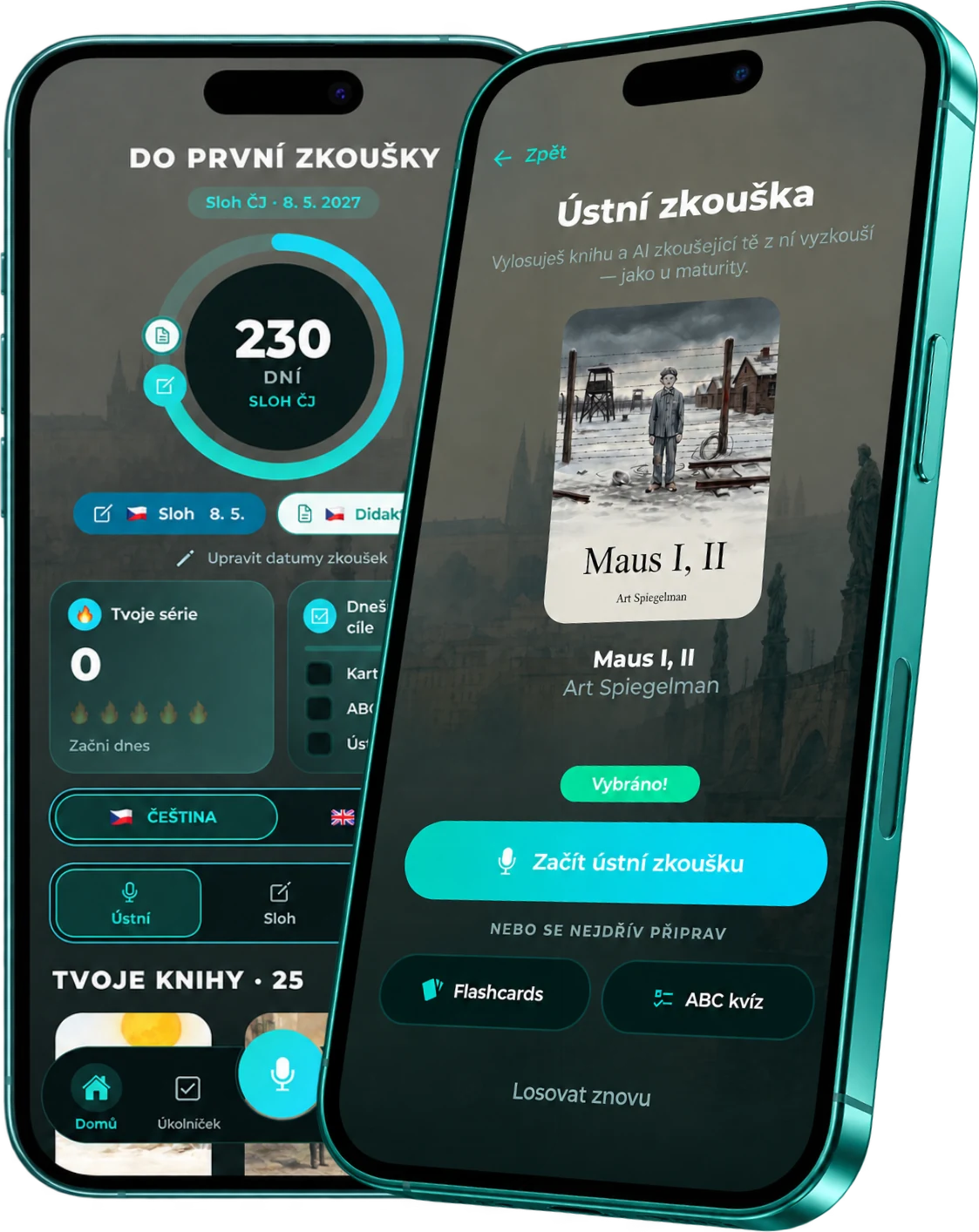 Aplikace Maturio — přehled a ústní zkouška